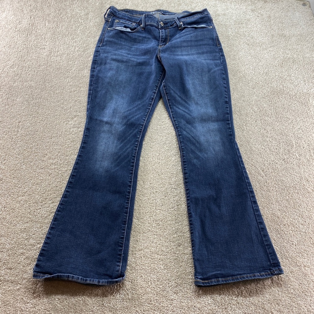 Denizen‎ from Levis Modern Bootcut Jeans Womens 12S Blue Excellent Stretch Denim